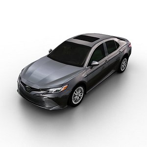 Low Poly Toyota Camry 3D Models For Download | TurboSquid