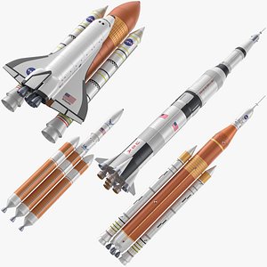 NASA Space Rockets Collection 02
