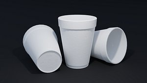 3D Lean Double Cup With 4K Textures Low-poly - TurboSquid 1970416