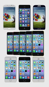 Modern phone collection