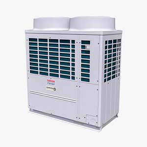 3D 20hp Toshiba Carrier VRF Heat Recovery Outdoor Unit model