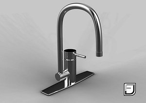 3d kitchen faucet 12 model