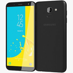 3D realistic samsung galaxy j6 model