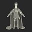 King Rigged 3D Model