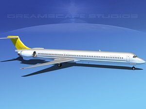 3d model mcdonnell douglas md-80
