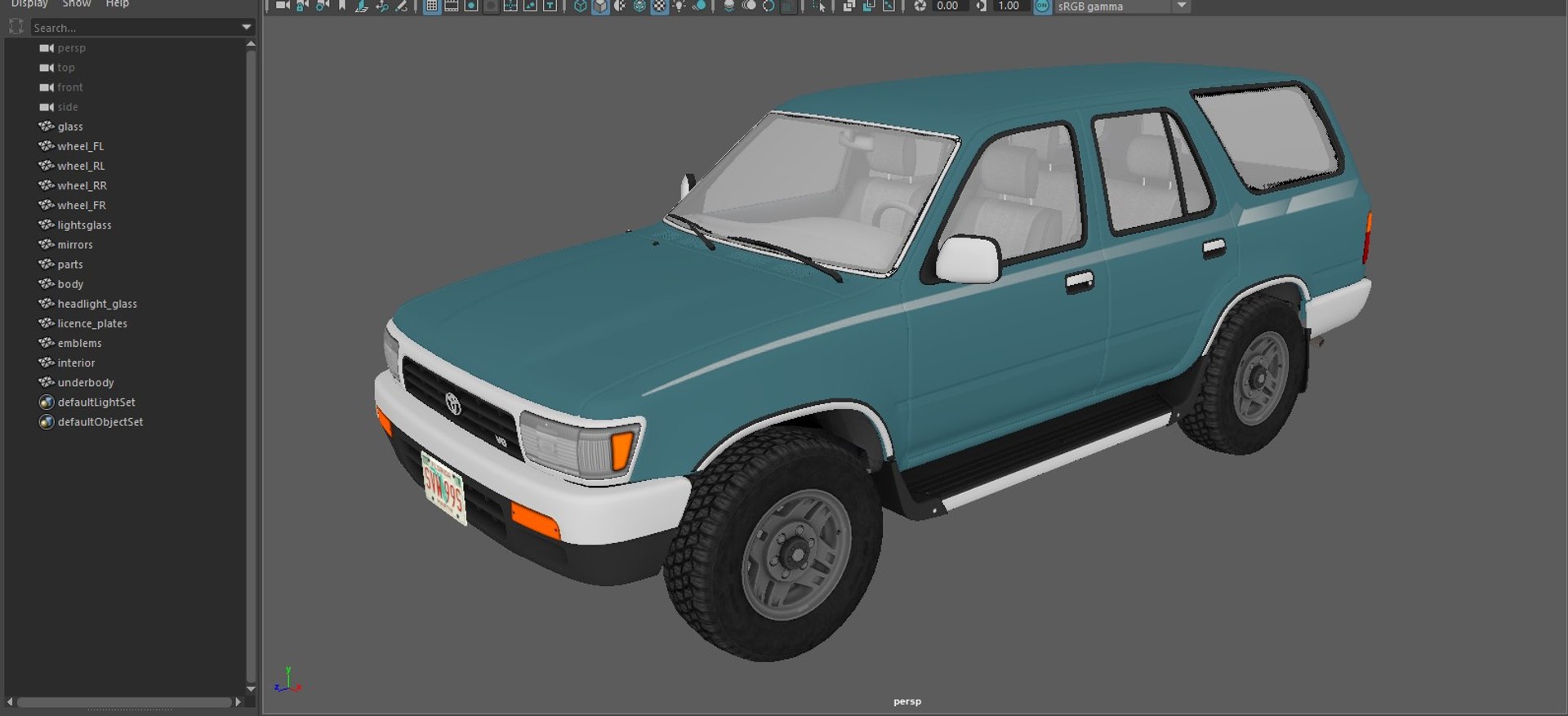1994 Toyota 4Runner 3D model https://p.turbosquid.com/ts-thumb/eU/fvqaFs/en/screenshot_5/jpg/1705191344/1920x1080/fit_q87/3d003bd7b979cca4c96e4b197cf984962c8182dc/screenshot_5.jpg