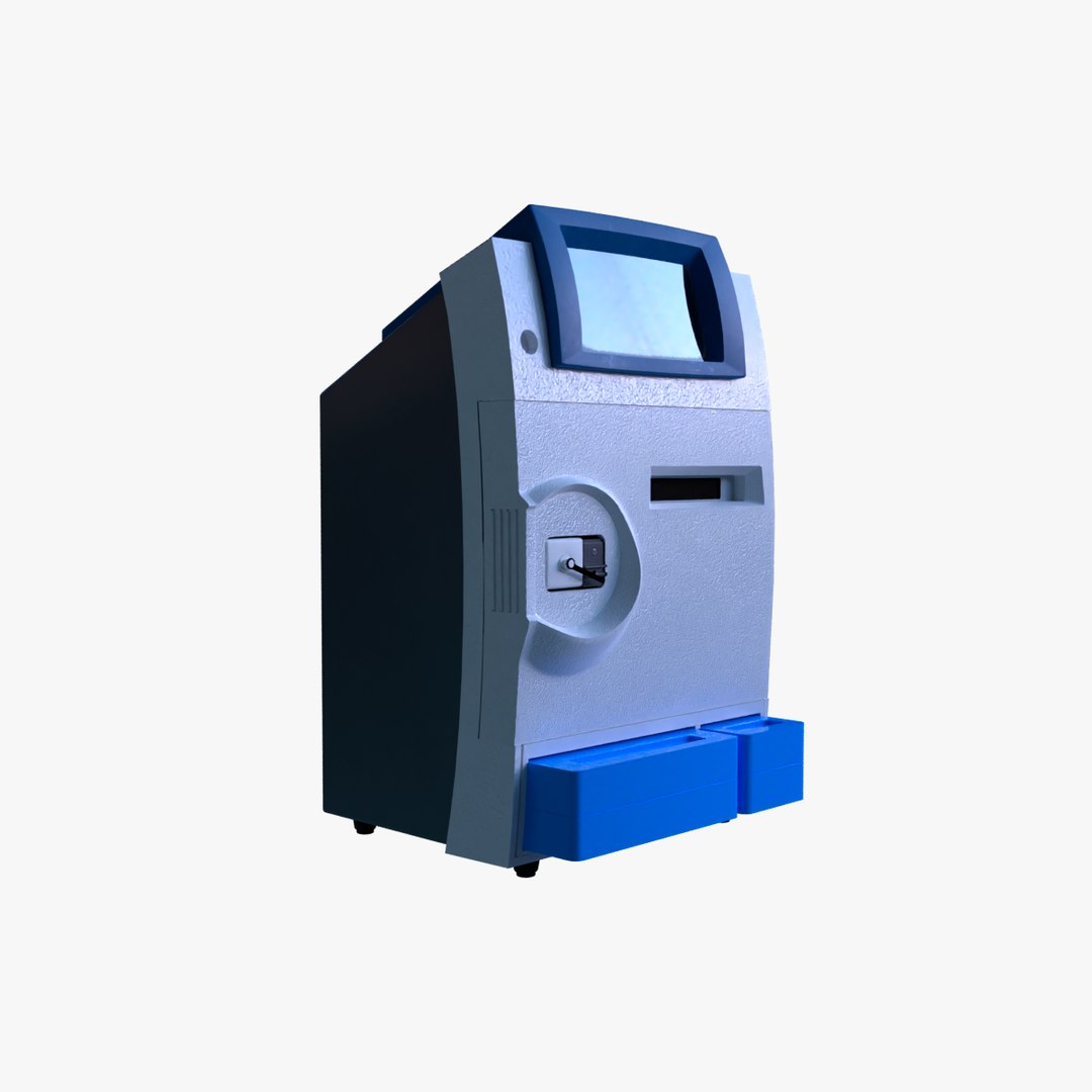 3D Blood Gas Analyzer TurboSquid 1986344