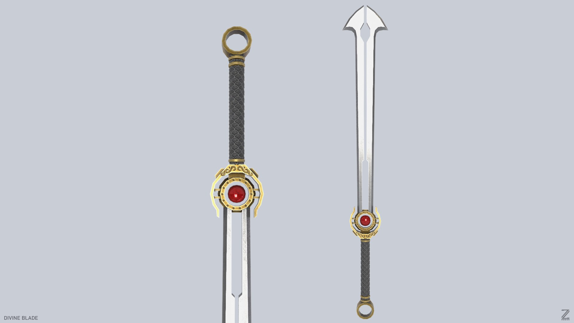 Divine Blade Model - TurboSquid 2385035