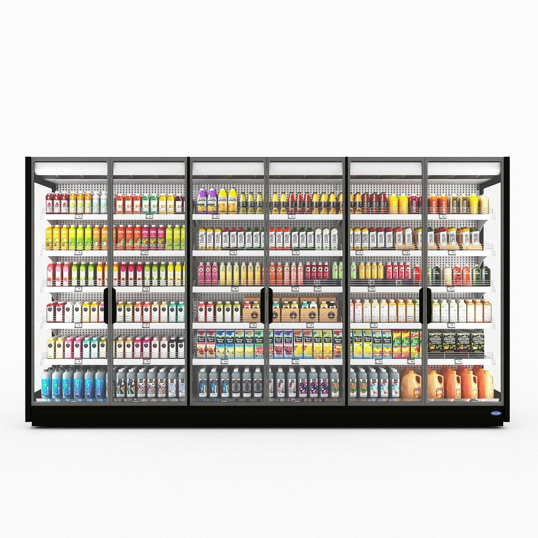 3D Healthy Drink Display LB10 - TurboSquid 2035244