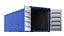 Detailed Shipping Containers Collection model