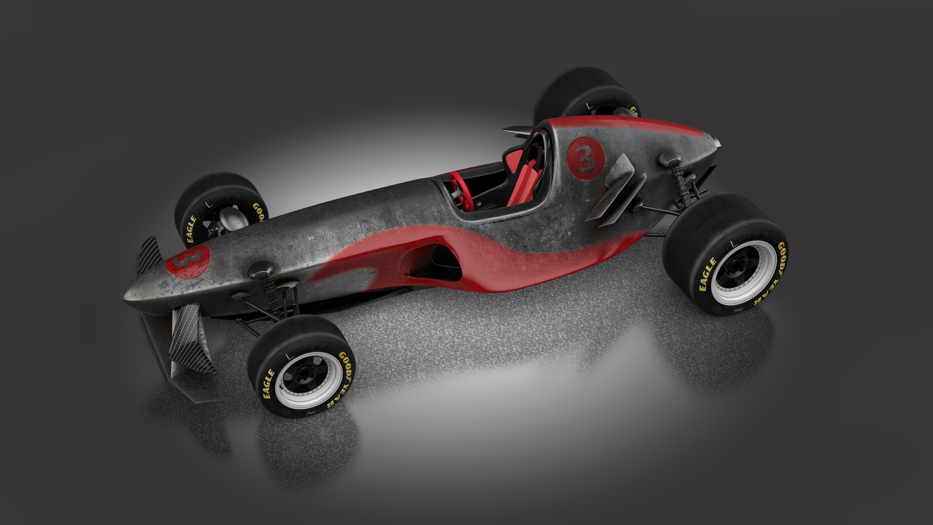 3D Fictional Formula Car Model - TurboSquid 1447537