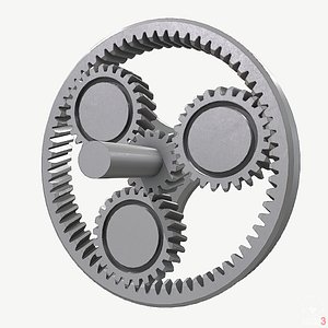 Planetary gear 3D model