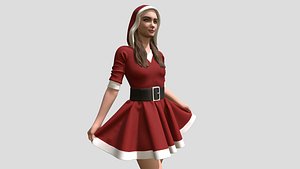 Santa Girl Christmas 2022