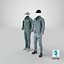realistic clothing collections 3D model