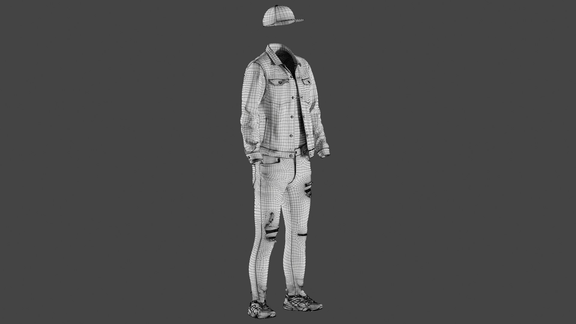 realistic clothing collections 3D model https://p.turbosquid.com/ts-thumb/eV/0zOQMt/qc/mens_jeans_jacket_thsirt_sneakers_cap_1216/jpg/1615931859/1920x1080/fit_q87/62b36e14a2db29d8f4f5eb610f3b2f7f6a4940c3/mens_jeans_jacket_thsirt_sneakers_cap_1216.jpg