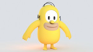 Free 3D Fall guy rigged model - TurboSquid 1961058