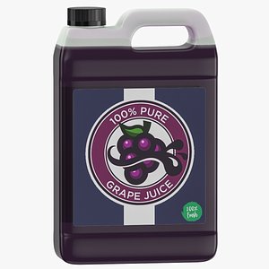 Grape Juice Gallon Jug
