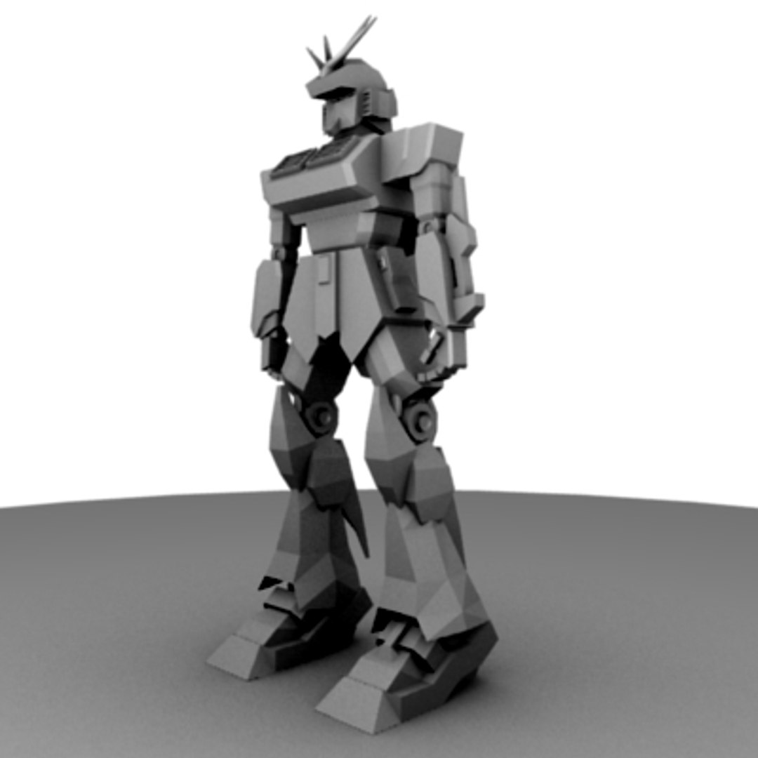 3ds Max Robot Mesh