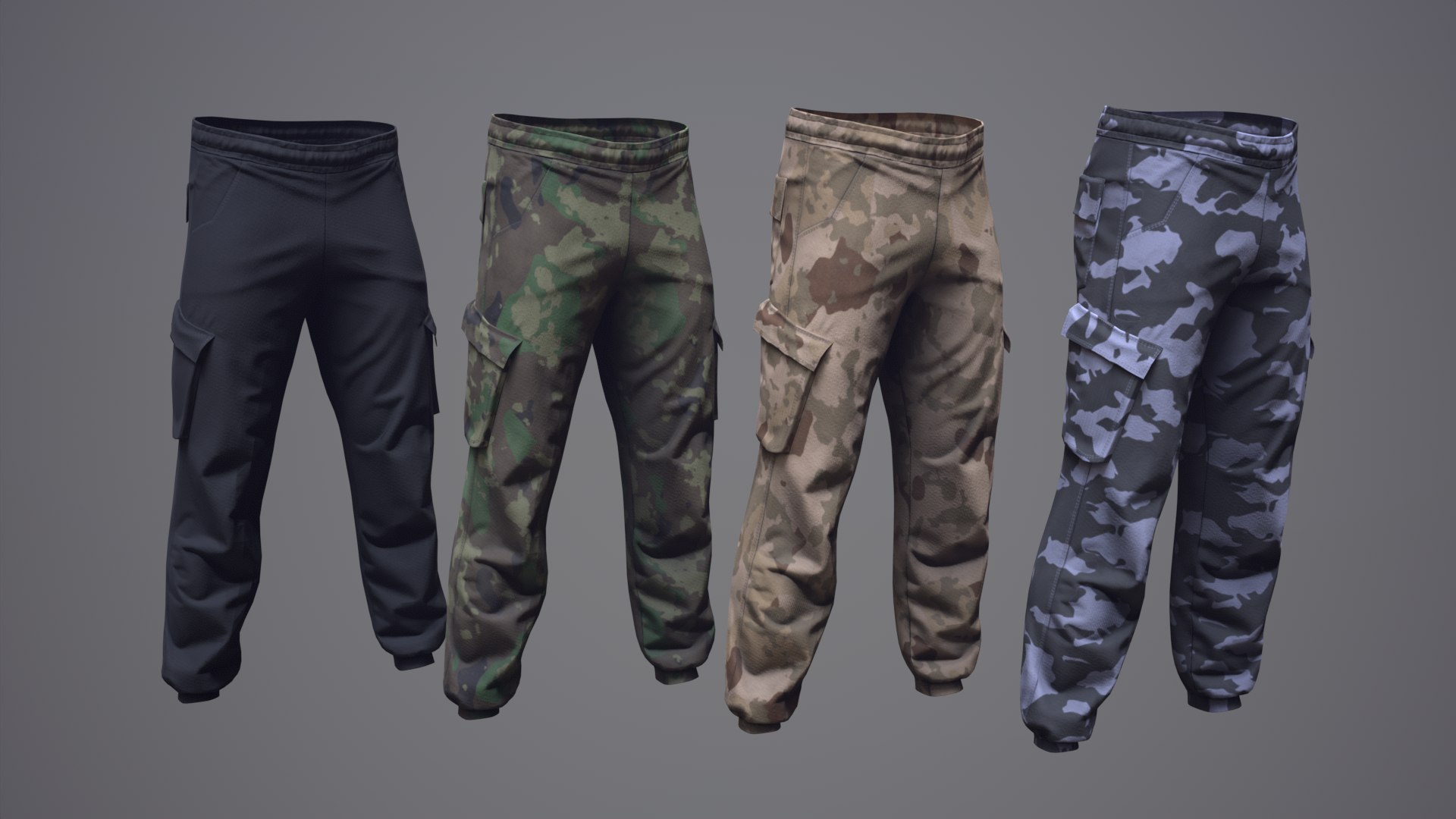 Bearing 3D Cargo Pants main image 1