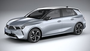 3D model Opel Astra 2022 Basic