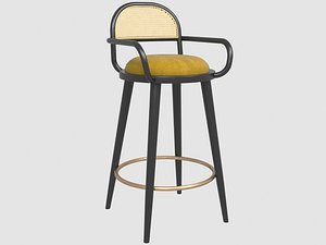 3D luc bar chair mambo model