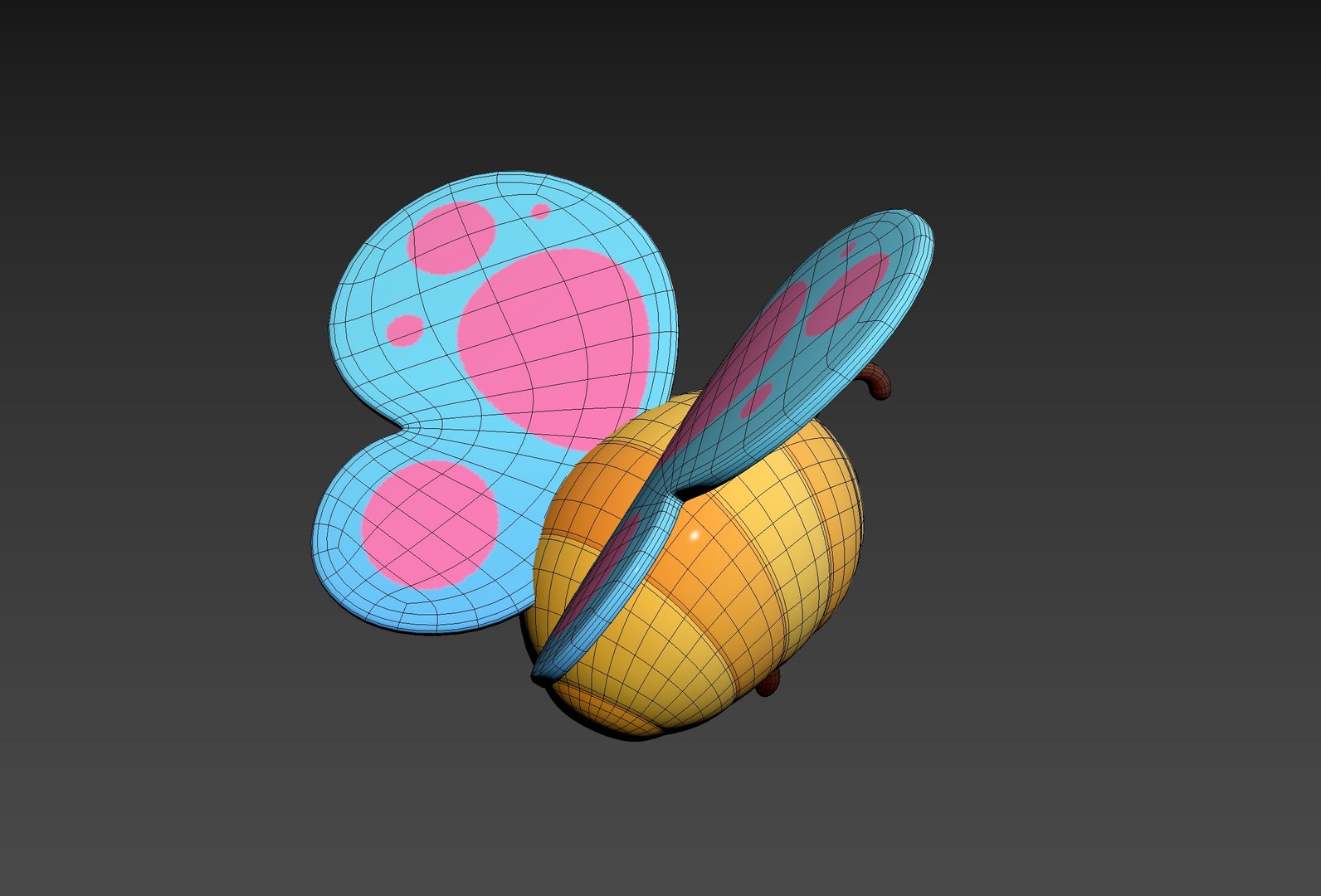 3D Model Character328 Butterfly - TurboSquid 2278748