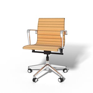 Cadeira Office Eames Sevilha Baixa