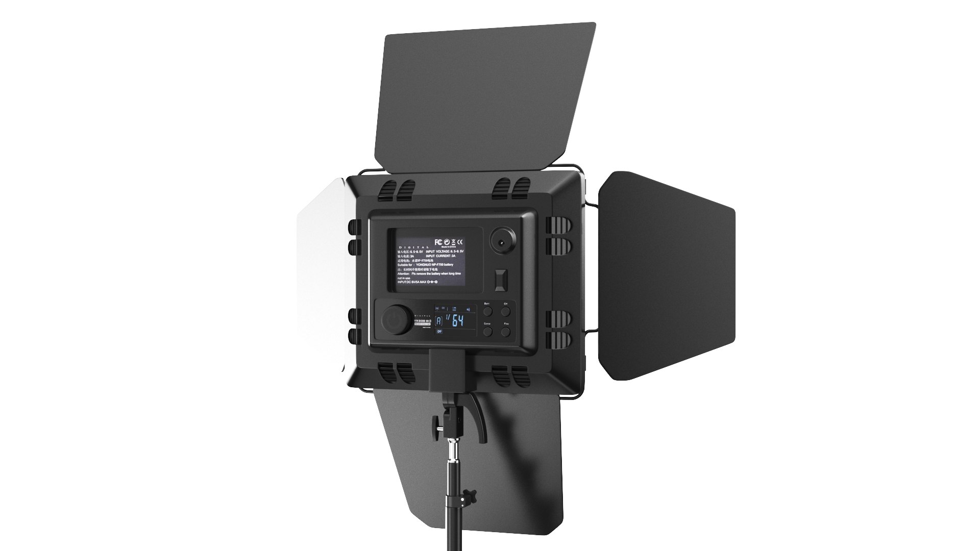 Detailed Led Photography Light 3D model https://p.turbosquid.com/ts-thumb/eV/SluD6k/xk/4/jpg/1732955921/1920x1080/fit_q87/7cbff97f36b8042f52bee89779d68bc5ef15ef0b/4.jpg