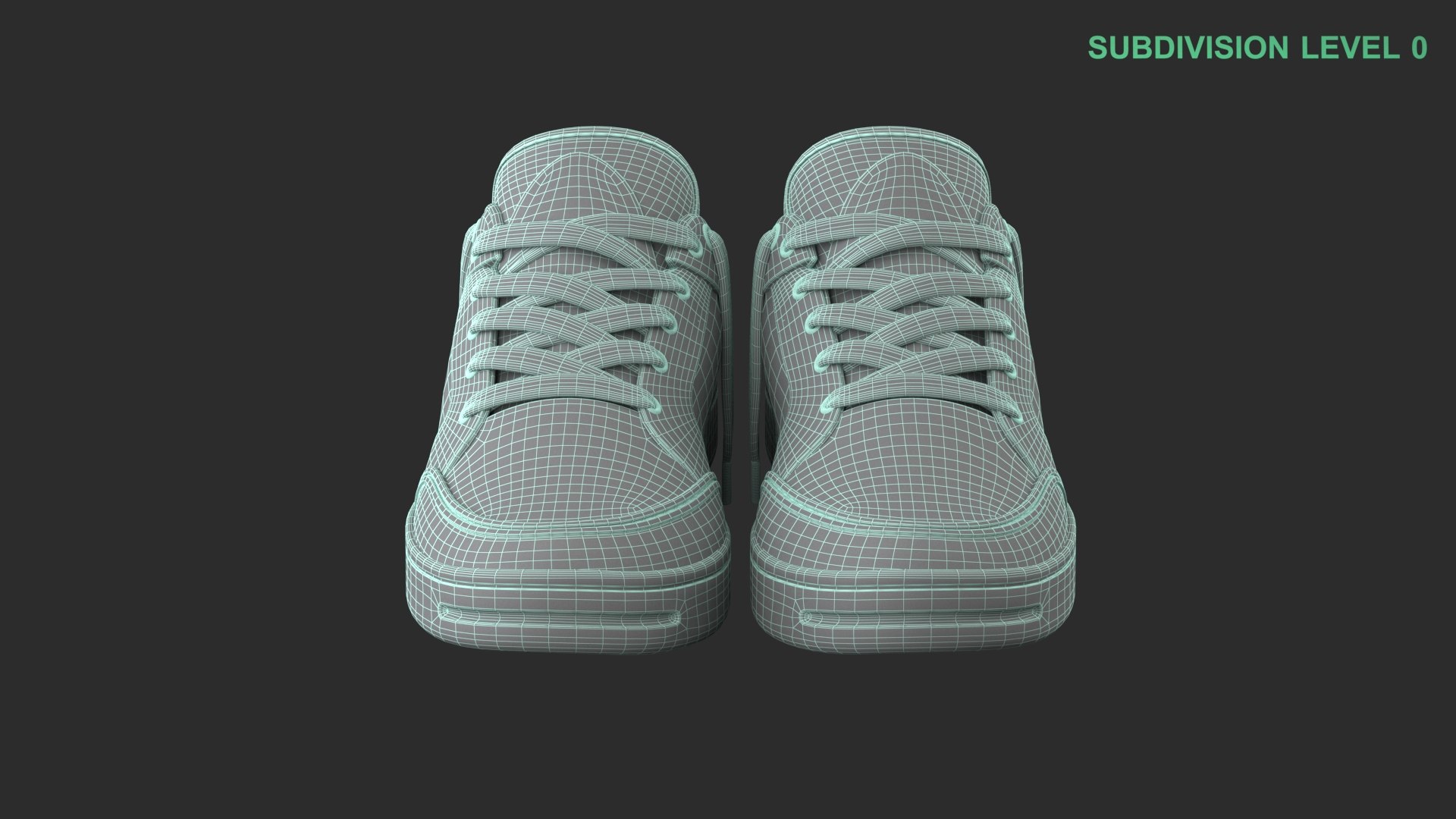 3D Generic Black Sneakers model https://p.turbosquid.com/ts-thumb/eV/Td0DxR/7b/wireframe_0008/jpg/1743149582/1920x1080/fit_q87/1da64ddc957fbae281a31fbbef23fa995570c967/wireframe_0008.jpg