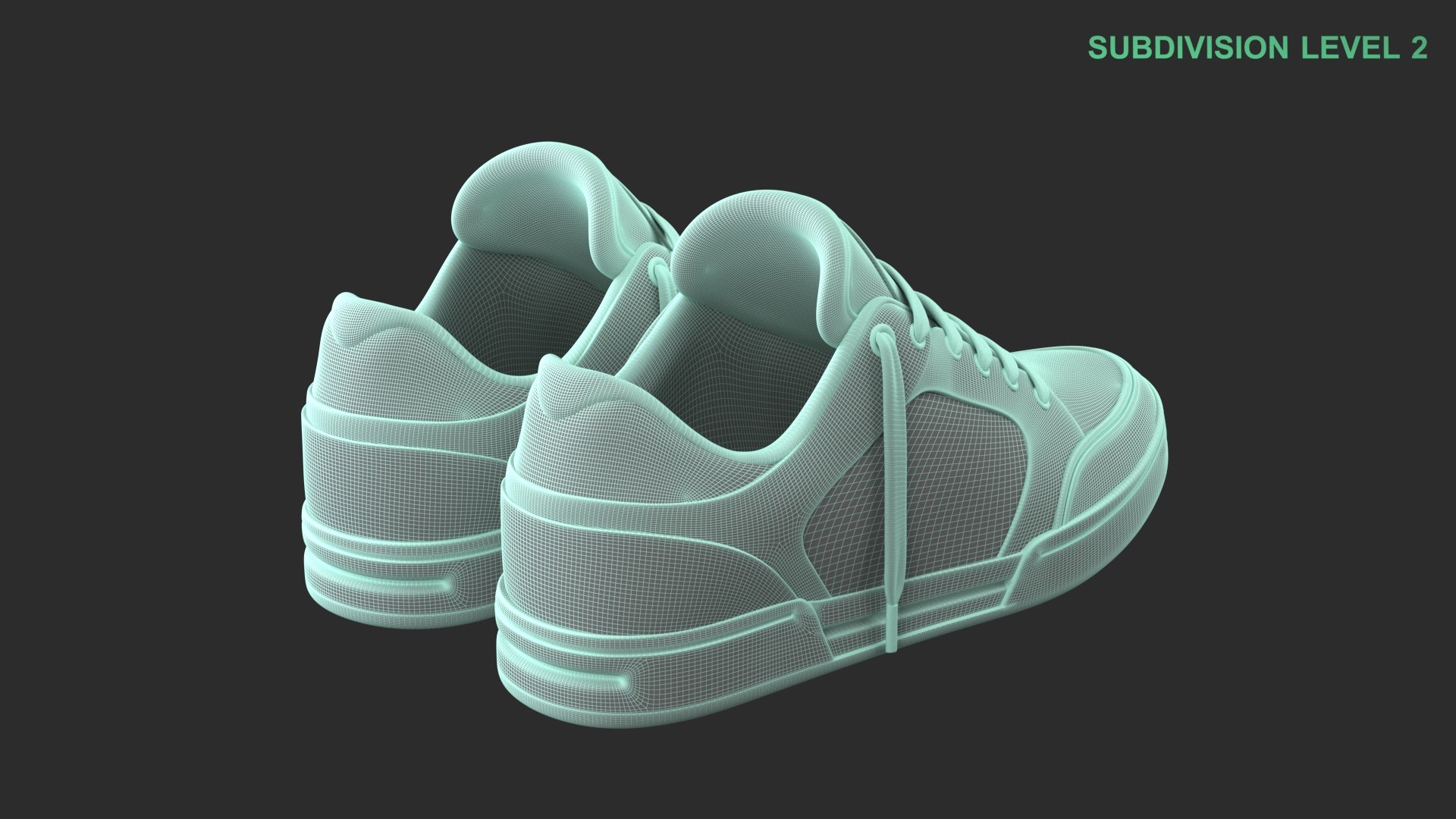 3D Generic Black Sneakers model https://p.turbosquid.com/ts-thumb/eV/Td0DxR/gy/wireframe_0003/jpg/1743149579/1920x1080/fit_q87/dbad2bc86dd5e272982272574297133d719134e1/wireframe_0003.jpg