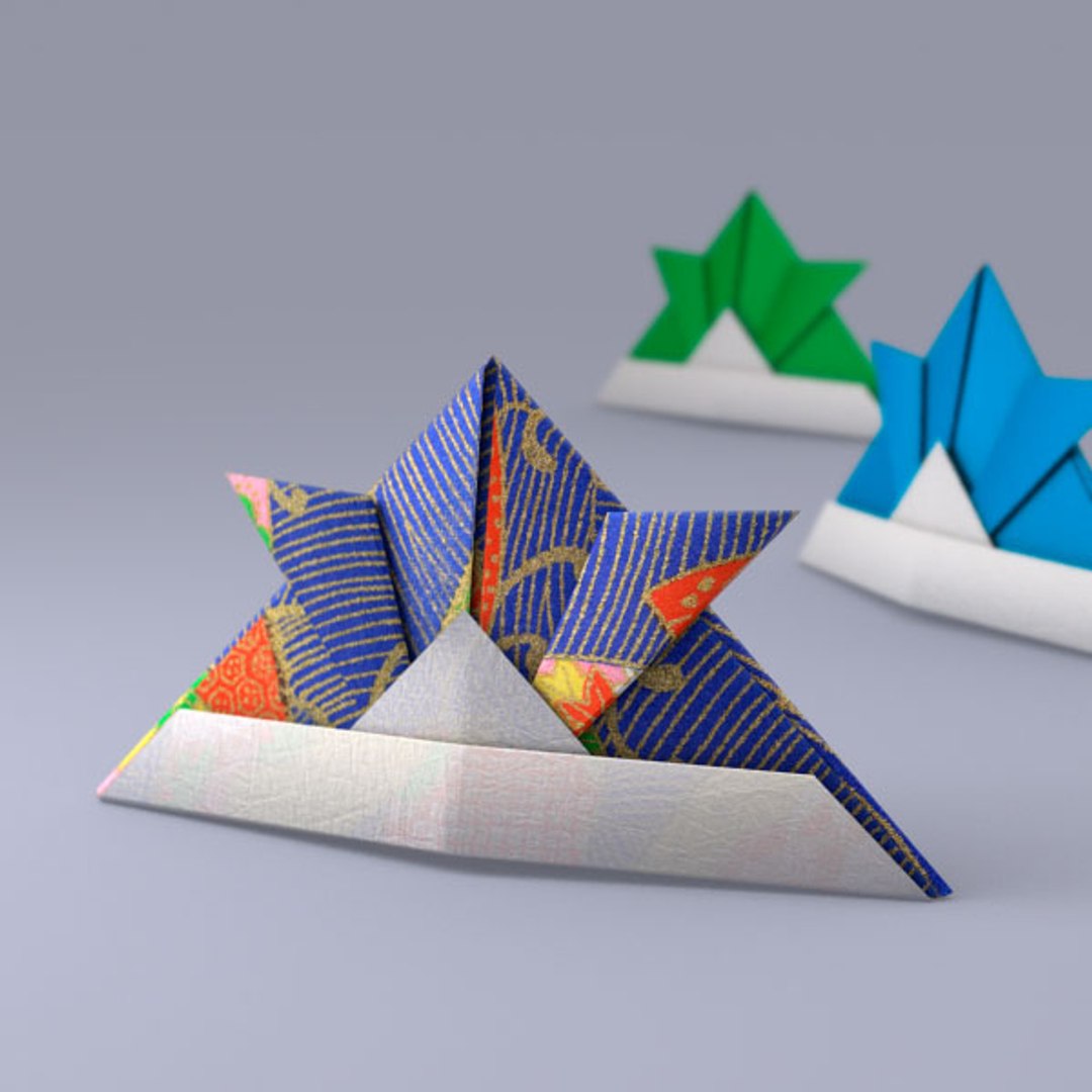 3d model japanese papercraft
