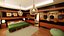 Bedroom with Palette Bed 03 3D model