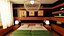 Bedroom with Palette Bed 03 3D model