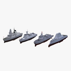055 052D type45 zumwalt destroyer Collection