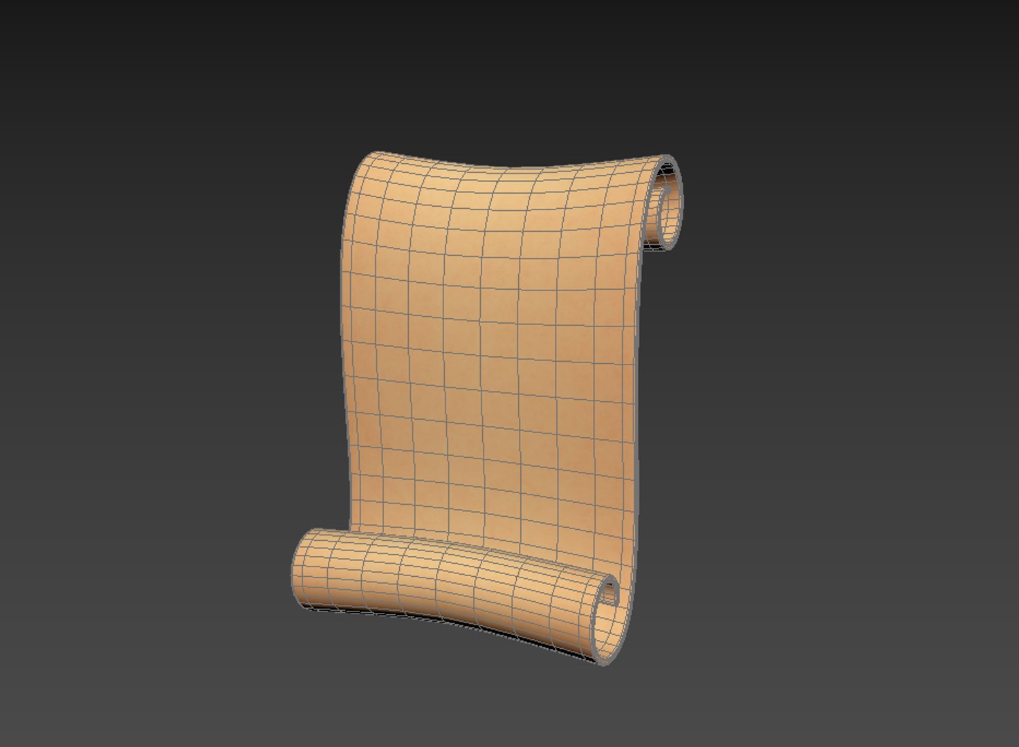 Paper Scroll 3D Model - TurboSquid 1630901