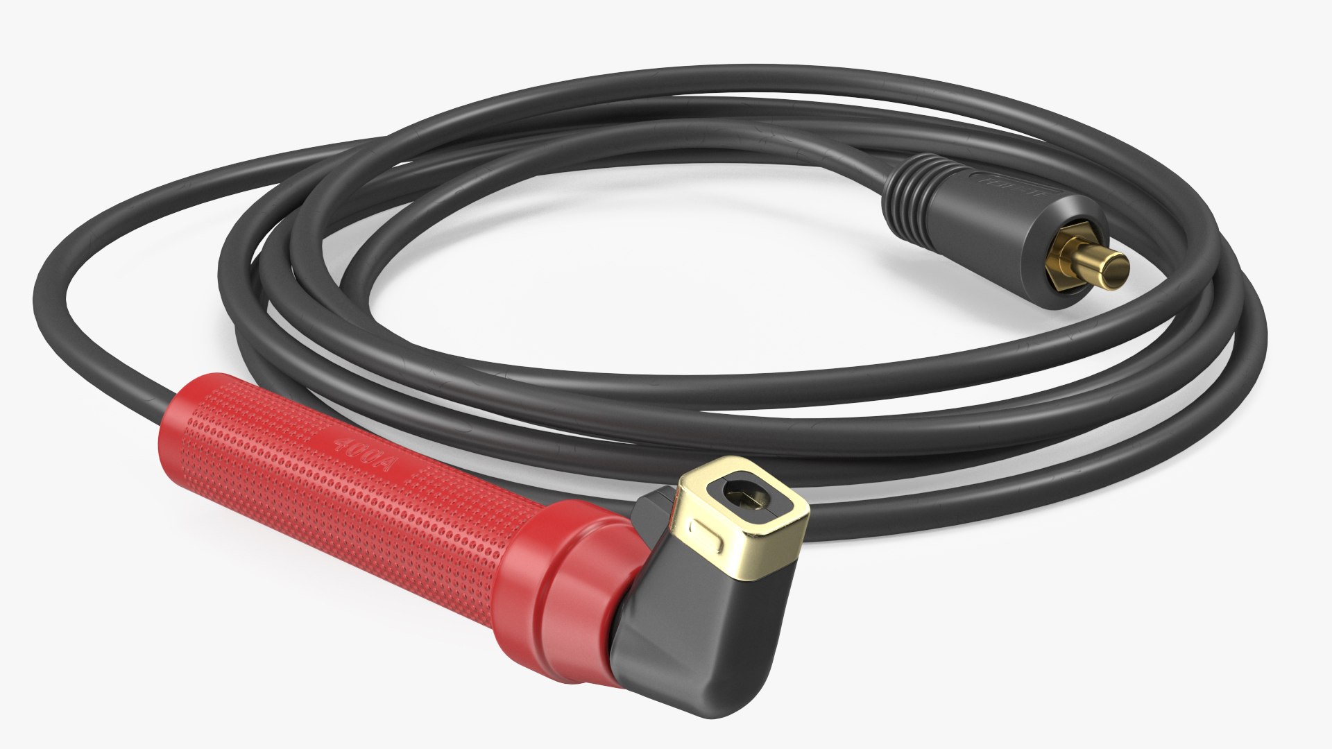 Reboot Twist Type Welding Electrode Holder 400A with Cable 3D model preview
