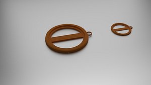 3D model pendant isa