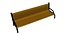 park bench 3d 3ds