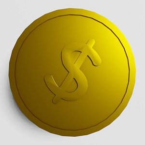 Dolar Coin 3D