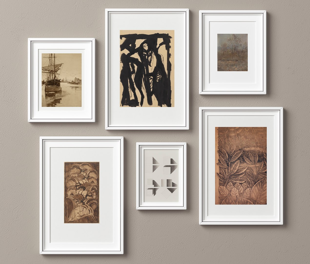 3D Picture Frames Set-563 - TurboSquid 2324431