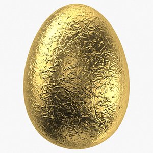 Golden Egg 3D model