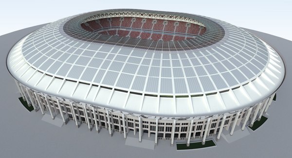 Luzhniki stadium 2018 3D model - TurboSquid 1251594