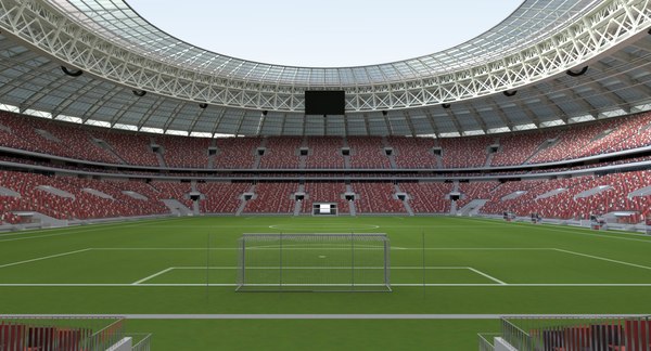 Luzhniki stadium 2018 3D model - TurboSquid 1251594