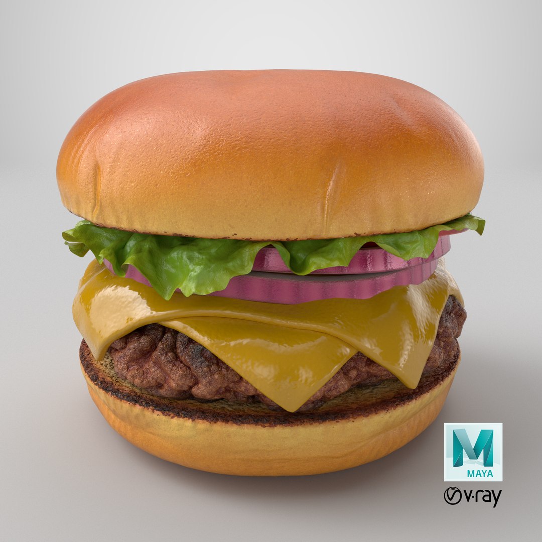 Realistic Classic Cheeseburger 3D model https://p.turbosquid.com/ts-thumb/eW/FkX3Id/HA/stemcell_maya_vray_render/png/1762880759/1920x1080/fit_q87/e05c25a2cde5dbc23ec6f8757719e0d4150fc872/stemcell_maya_vray_render.jpg