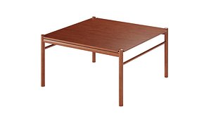 Teak  Formica Coffee Table by Ole Wanscher for Poul Jeppesen