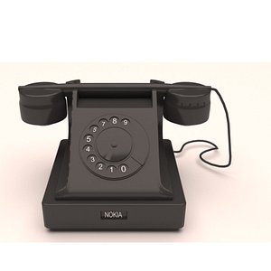 realistic nokia taliphone 3D