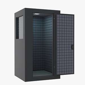 Acoustic booth 2 3D model
