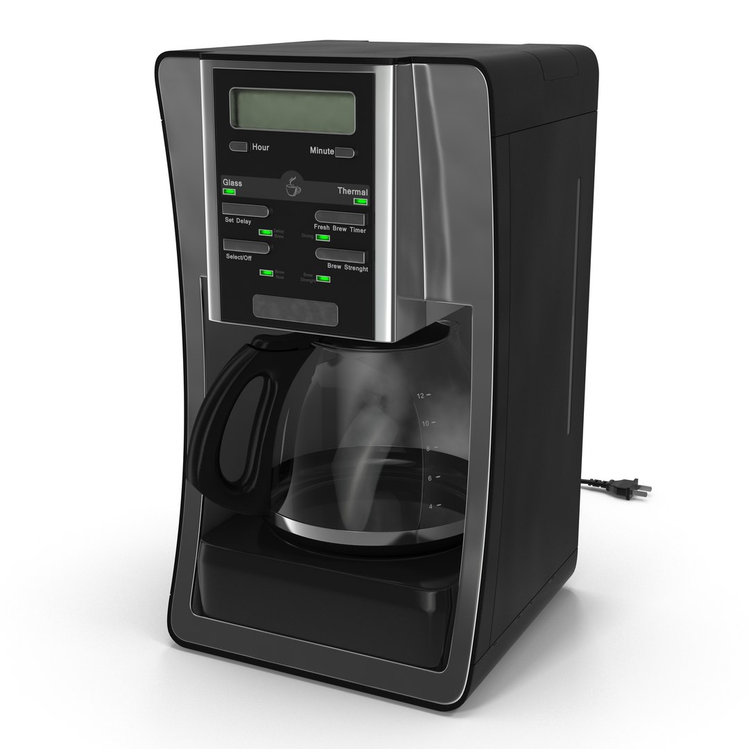 Coffee Maker 3D Model 3D model preview