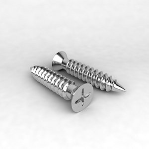 screw hardware tool 3D model