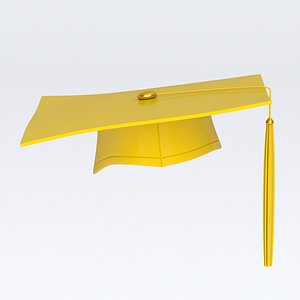 Matte Gold Bachelors Graduation Cap